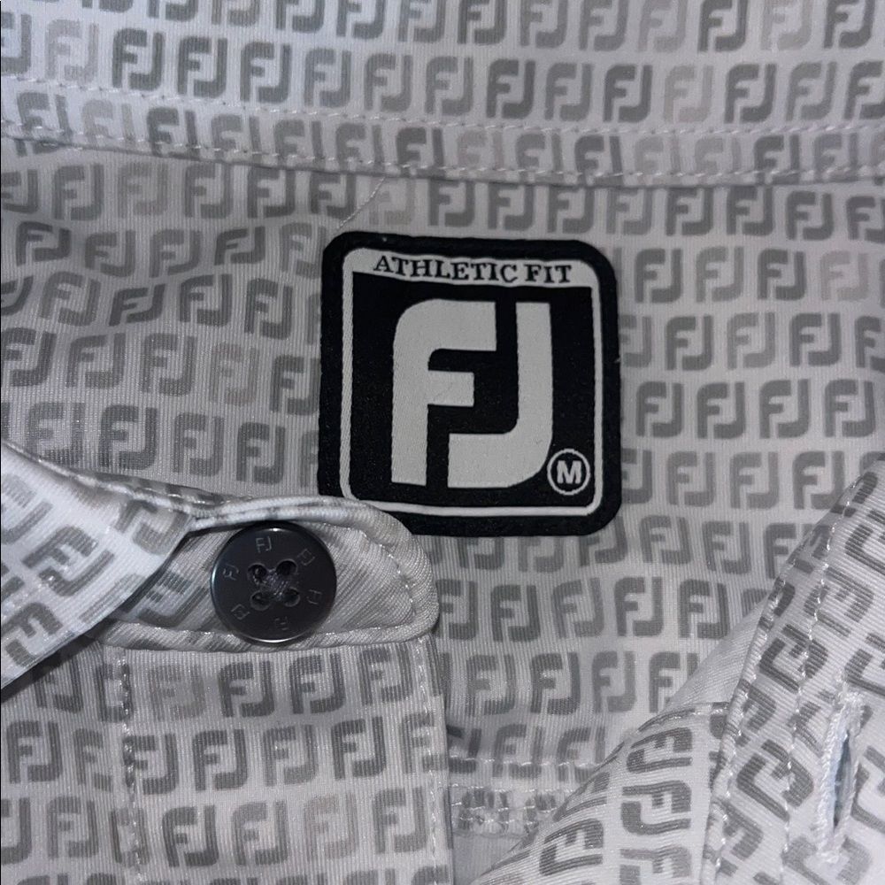 The British Open Footjoy FJ St Andrews Old Course Scotland Golf polo Shirt AOP M - Picture 6 of 6